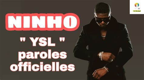 ysl ninho paroles